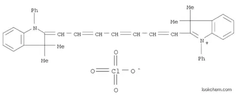 Molecular Structure of 84591-87-7 (2-(7-(3,3-DIMETHYL-1-PHENYL-1H-2(3H)-INDOLIDENE)-1,3,5-HEPTATRIENYL)-3,3-DIMETHYL-1-PHENYL-3H-INDOLIUM PERCHLORATE)